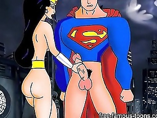 Superman and Supergirl hentai Parody - 5 min