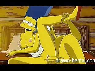 Simpsons Hentai - Cabin of love - 7 min