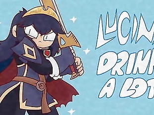 Lucina Drinks A Lot Easter Eggs Uncensored..