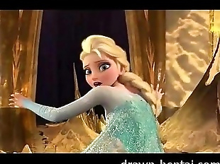 Frozen Hentai - Elsas wet dream - 5 min