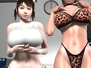 3D Hot Hentai Nurse with big tits fuck - 3 min