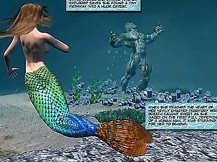 3D Comic: Mermaid - 7 min