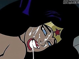 Batman fucks Wonder Woman - 1 min 0 sec